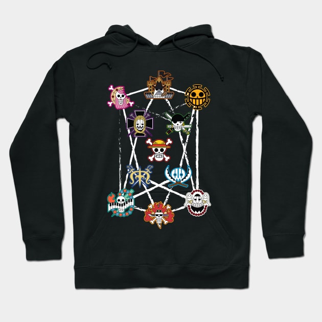 Eleven Supernova Worst Generation Pirates Logo Hoodie by AnimeTee